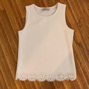 Ann Taylor Loft Tank with pattern on bottom